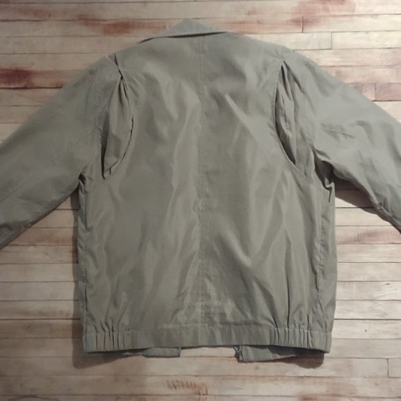 Covington Tan Men's Full Zip up Tan Jacket Size: Small - Picture 3 of 4